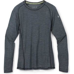SMARTWOOL Merino Sport 120 Lange Mouwen T-Shirt Heren - Charcoal Heather - L