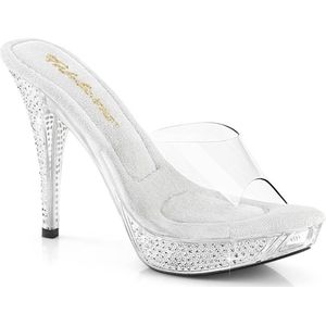 Fabulicious - ELEGANT-401 Muiltjes met hak - US 7 - 37 Shoes - Transparant
