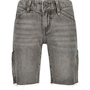 Vingino Short Constanzo Jongens Jeans - Grey Vintage - Maat 176