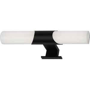 BRILONER - LED Spiegellamp Badkamerlamp IP44 12W zwart 32cm