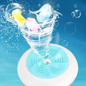 Compacte Mini Wasmachine voor Thuis en Kantoor - Ultrasone Reiniging en Automatische Turbine Technologie