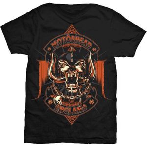 Motorhead - Orange Ace Heren T-shirt - S - Zwart