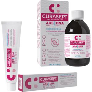 Curasept ADS DNA Perio Pro 0,12% CHX Mondspoelmiddel + Tandpasta - Voordeelverpakking
