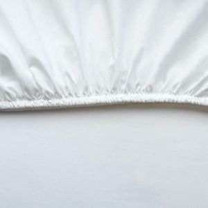 Kayori Kiyo Topper Hoeslaken Tencel - 200x200-210cm - Rondom Elastiek - Verkoelend - Wit