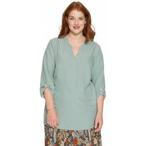 Effen tuniek, 3/4 mouwen