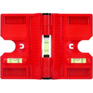 Multifunctionele opvouwbare magnetische paalleveller - Verstelbare paalleveller voor timmerlieden houtbewerkers .