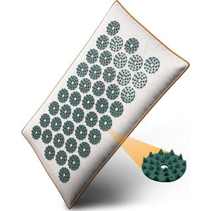 Spijkermat – Acupressuur Mat - Spijkerbed - Acupunctuur Kussen - Shakti Massage - Massage & Ontspanning -