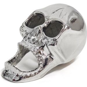 Balvi Flesopener The Skull 8 Cm Zink Zilver