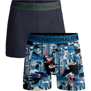 Muchachomalo-2-pack onderbroeken voor mannen-Elastisch Katoen-Boxershorts - Maat XL