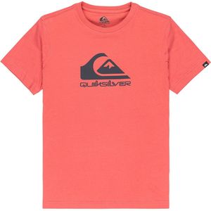 Quiksilver - Ev Comp Logo - T-shirt - Oranje - Korte Mouwen - Jongens 14 Years