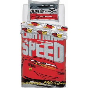 Cars Lightening Speed Boys Reversible Duvet Set (Multicoloured)