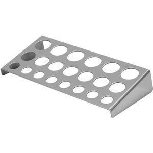 Tatoeage Inkt Bekerhouder 23 Gaten Roestvrij Staal - Pigment Cup Container Stand - voor kleine/middelgrote/grote bekers - Tatoeage Benodigdheden .