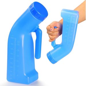 CRLYN® Urinaal Mannen - Plasfles Vrouw - Met Deksel