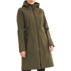 Regenjas Dames - Ilse Jacobsen Raincoat RAIN37L Army - Maat 42