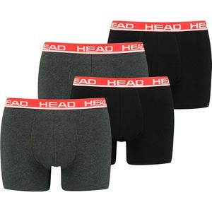 BOXERS Set van 4 hoofd-basisboxerbroeken voor heren, ondergoed, ondergoed