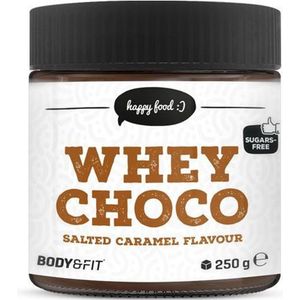 Body & Fit Whey Choco - Chocoladepasta met 21.4% Whey Eiwit - Karamel Zeezout