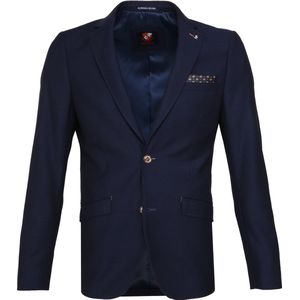 Suitable - Colbert Odde Donkerblauw - Heren - Maat 98 - Tailored-fit