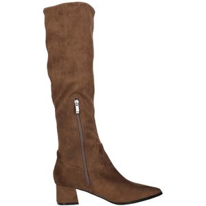 SUB55 Lange Laarzen Lange Laarzen - donkerbruin - Maat 36