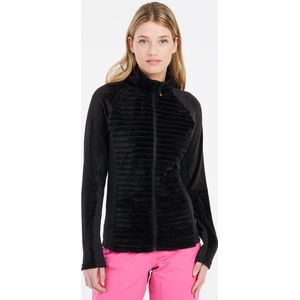 Protest Prtdelay – Fleece vest Dames – Ritssluiting – Teddy – True Black