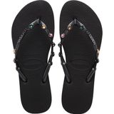 Havaianas SLIM - Zwart - Maat 37/38 - Dames Slippers