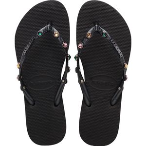 Havaianas SLIM - Zwart - Maat 39/40 - Dames Slippers