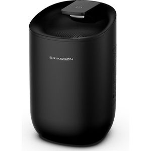 Erikssøn Luchtontvochtiger Dry Pro - Ontvochtigt Tot 0.6 Liter Per Dag - Geschikt Voor Huis, Slaapkamer En Badkamer En Woonkamer En Kelder - Dehumidifier - Zwart