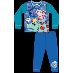 Peppa George Pig - Pyjama - Maat 86/92 - Blauw