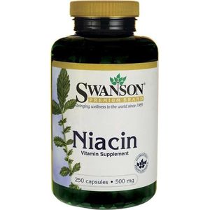 Swanson - Niacine - 500 mg - 250 Capsules