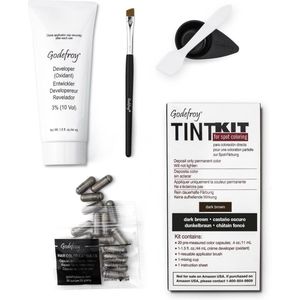 Godefroy Professional Wenkbrauwverf Dark Brown (20 Toepassingen)