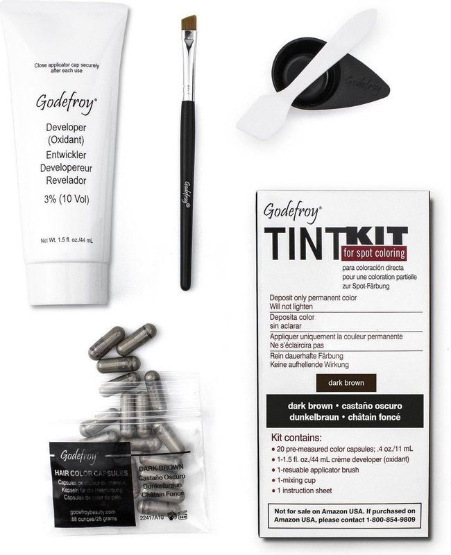 Godefroy Professional Wenkbrauwverf Dark Brown (20 Toepassingen)