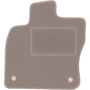 Beige bestuurdersmat voor: Audi Q2 crossover (2016-)