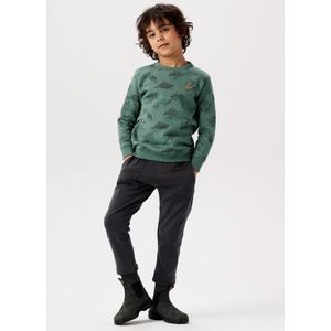 Noppies Kids Boys sweat pants Wellington regular fit Meisjes Broek - Asphalt - Maat 92