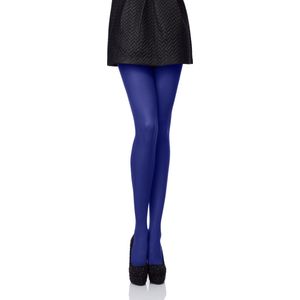 Antie AN-122 Dames Panty - 60 DEN -Microvezel - Polyamide - Kobalt - L