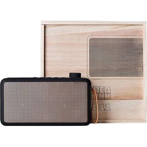 Kreafunk DAB+ radio met bluetooth - tRADIO - zwart