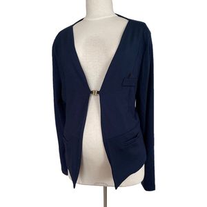 Zwangerschap Jacket Voile Navy XL