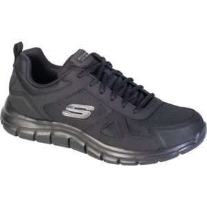 Skechers Track-Scloric Wide 52631W-BBK, Mannen, Zwart, Sneakers, maat: 48,5