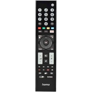 Hama 00179809 afstandsbediening IR Draadloos Drukknopen vervangende voor Grundig Smart TV LED/OLED met streamingapp