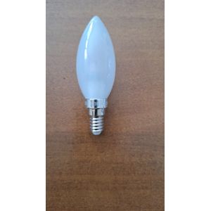 LED filament kaarslamp met tip mat E14 3W 2700K Dimbaar - Crius