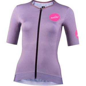 Nalini - Dames - Fietsshirt - Korte mouwen - Wielrenshirt - Zomer - LADY FLUID JERSEY - LILAC - S