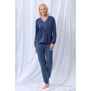 lords x lilies Dames pyjama donkerblauw - maat L