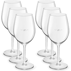 Voordeelset van 6x witte wijnglazen 320 ml en 6x rode wijnglazen 530 ml - Serie: Esprit - Royal Leerdam