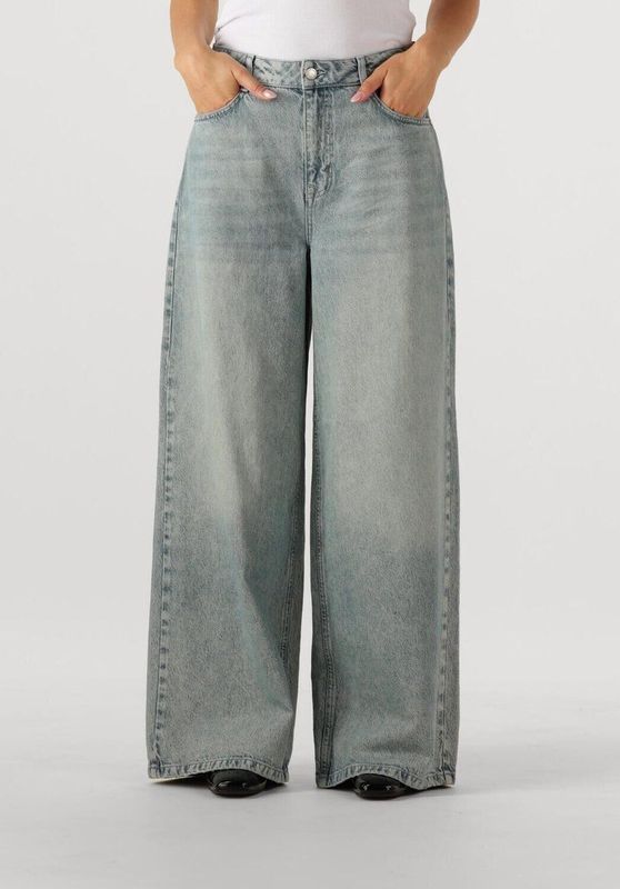 My Essential Wardrobe - Mwjessie 174 Low-Crotch X-Wide - Jeans - Blauw