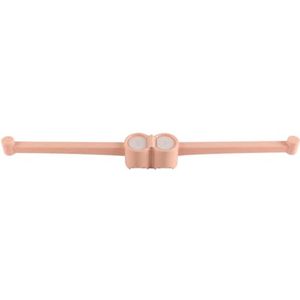 Foldable headband organizer stand for hair accessories Scrunchie storage for girls Hairbands Headband holder for youth Pink hair accessory display stand