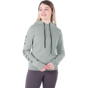 QHP Hoodie Equestrian Dream - maat 34 - Dusty Olive