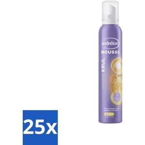 Andrélon - Perfecte Krul - Haarstyling - 200 ml - Bulkverpakking - 25 stuks