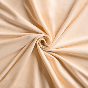 Hoogwaardige Jersey Topper Hoeslaken 90 x 200 cm van 100% Katoen in Crème Kleur