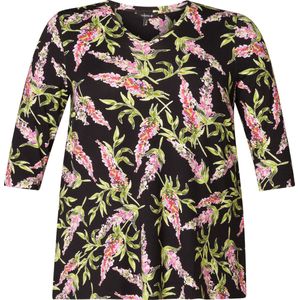 COLLETTA shirt bloem print