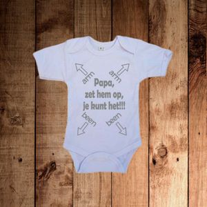 Romper Papa, zet hem op, je kunt het!!!