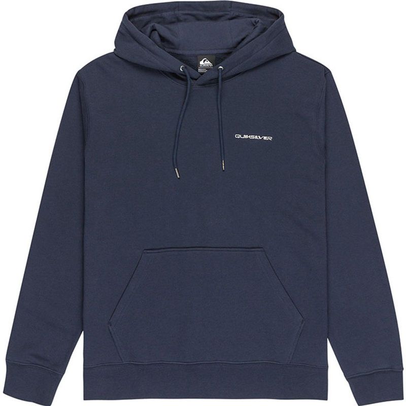 Quiksilver - Graphic Hoodie - Blauw - Regular Fit - Katoen en Polyester