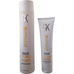 GK Hair Taming System Color Protection Moisturizing Twin Pack Shampoo 300ml + Moisturizing Conditioner 100ml